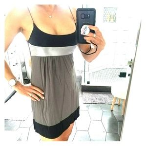 Grey/charcoal/silver dress